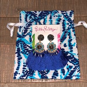 NWT Lilly Pulitzer Tassel Earrings